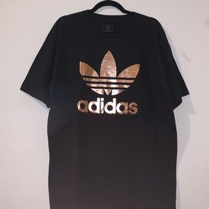 ADIDAS ROSE GOLD FOIL TEE